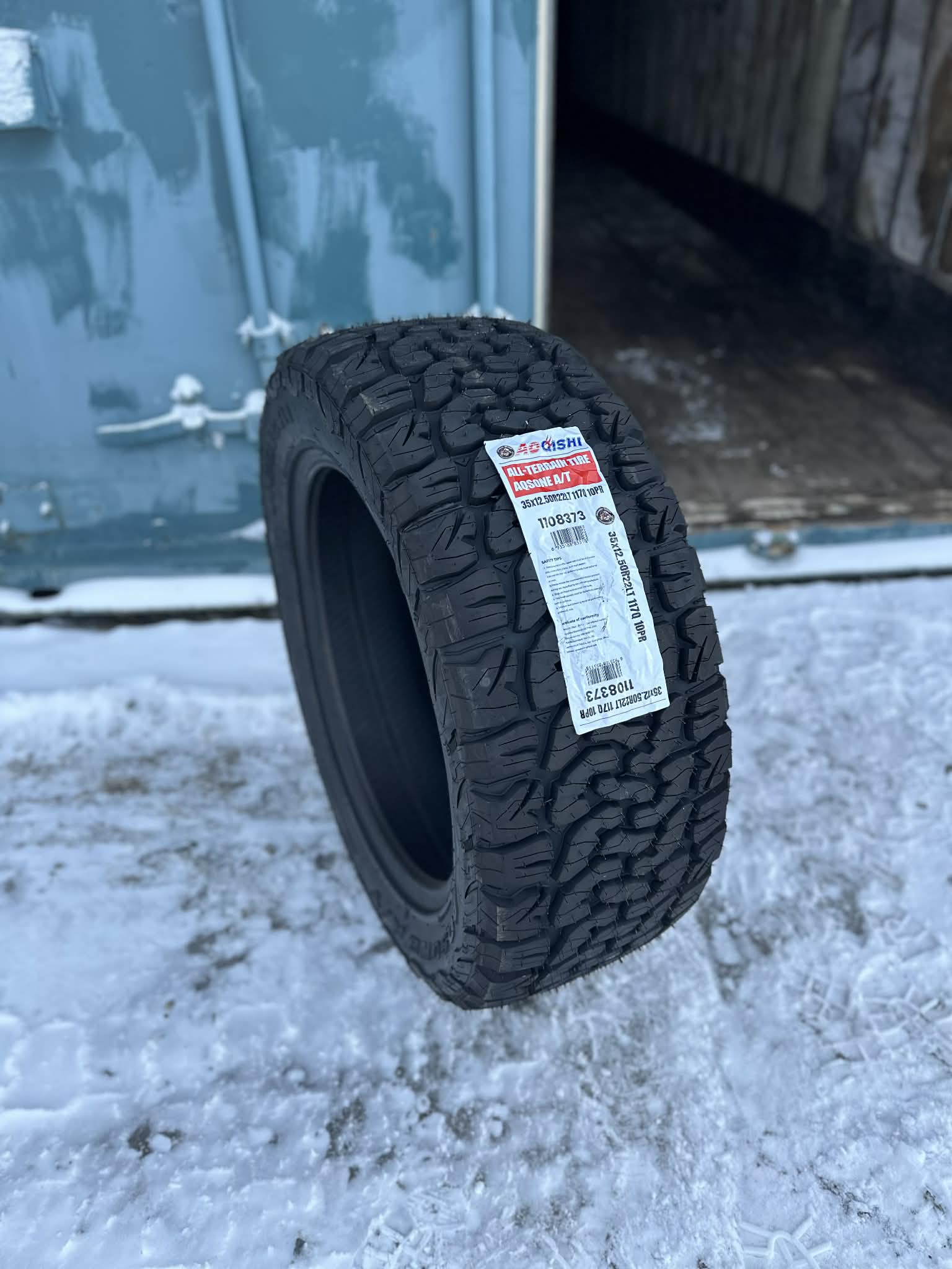 35/12.5R22 LT AOQISHI AT All-Terrain Tire | Bulldog Tire Inc.