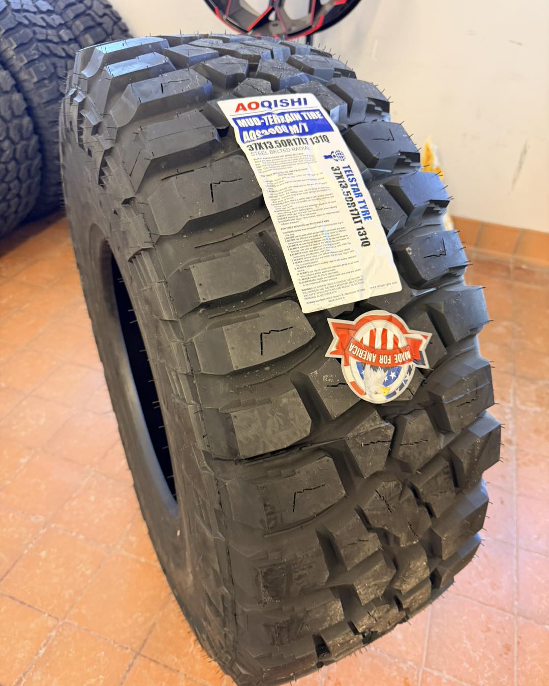 37/13.5R17 LT AOQISHI M/T 10 PLY