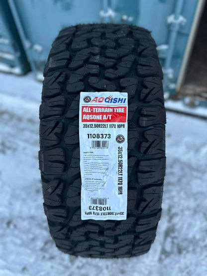 35/12.5R22 LT AOQISHI AT All-Terrain Tire | Bulldog Tire Inc.