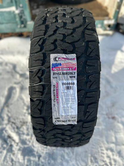 37/13.5R20 LT POWERHUB AT Trail Tire | Bulldog Tire Inc.