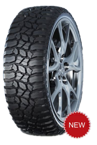 37/13.5R24 LT MILEKING MT 12 PLY SNOWFLAKE